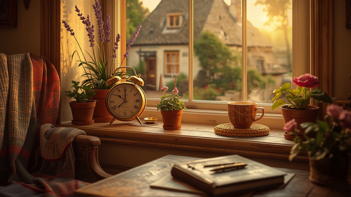A warm cup of tea by a window in quiet afternoon light